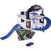 Majorette 212059985 Urban Garage con auto giocattolo, garage a 3 piani, parcheggio con ascensore manuale, autolavaggio e stazione di servizio, 60 x 60 x 45 cm, per bambini dai 5 anni, multicolore