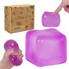 Graphinza Large Squeeze Toys, Big Squishy Stress Ball with Durable Soft Texture, Extra-Satisfying Squeeze Toy for Adults and Boys & Girls Age 3+ (2.76in) (Purple)