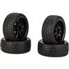 FURREN 4pcs Alte Prestazioni 1/10 Car Rim Ruote e Pneumatici 20101 per RC Auto
