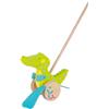 GOKI 54911 Coccodrillo Giocattolo da Spingere, Misto