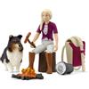 SCHLEICH GmbH - Mini playset per barbecue con Sofia