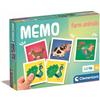 Clementoni Giocattolo educativo Memo Pocket Farm Animals 48 Tiles - Per Bambini 3-5 anni, Made in Italy 18316