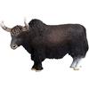 JOKFEICE FLORMOON Black Yak Figura Realistica Animale Figura Giocattolo Educativo Cane Giocattolo Scienza Progetto Natale Compleanno Cake Topper per Bambini Bambino (Nero)