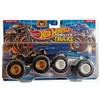 Hot Wheels Monster Trucks Bigfoot 50th vs Big Foot Classic Demolition Doubles Diecast scala 1:64