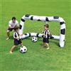 Bestway 52058 - Porta Calcio Gonfiabile con 2 Palloni, Bianco, 213 x 122 x 137 cm