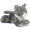 Aurora, 31713, Mini Flopsies, Lily Gatto Grigio, 20.5cm, Peluche, Grigio