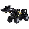 ROLLY TOYS Rollytoys 730148 - Trattore a pedale Rolly Toys RollyFarmtrac Premium II Deutz 8280 TTV Warrrior nuovo (per bambini di circa 3 - 8 anni, con caricamento frontale, staffa di avvolgimento e pneumatici