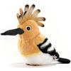 PuffPurrs Peluche Réaliste d'Upupa Eurasienne, Crête de Plumes Réaliste, Cadeau Mignon d'Upupa Commune Porte-Clés, 15cm