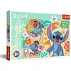 Trefl - Lilo & Stitch, Una Giornata Felice per Lilo&Stitch - Puzzle 24 Maxi - 24 Tessere di Grandi Dimensioni, Puzzle Colorato con gli Eroi della Fiaba, Gioco per Bambini a Partire dai 3 anni