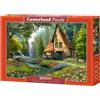 Castorland C-200634-2 Toadstool Cottage, puzzle 2000 pezzi, multicolore