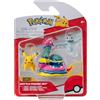 Pokémon PKW3597 Battle Figure Set Pikachu, Machollo & Alola
