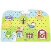 VIGA Wooden Farm Lacing Game Set, Multicolore