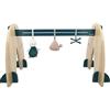 KALOO - Stimuli - Arco Multisensoriale con 3 Accessori per Neonato - Arco in Legno Evolutivo - Giochi Sensoriali Appesi - Altezza 45 cm - dalla Nascita, K227004