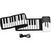 Yechiry Pianoforte Arrotolabile a 49 Tasti, Altoparlante Incorporato Tastiera per Pianoforte Portatile, Pianoforte Pieghevole | Pianoforte Pieghevole | Tastiera Musicale per Principianti