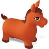Mondo Toys 9689- Horse Ride-On Cavallo gonfiabile cavalcabile per bambini - Cavallo Gonfiabile da Cavalcare - Animale saltellante - Alta qualità - 09689, marrone