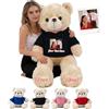MeterBear Orsacchiotto Gigante Personalizzato 60 cm A 100 cm Con Testo E Foto, Big Teddy Bear Personalizzabile Come Grande Orsacchiotto Regalo Per San Valentino Natale Compleanno