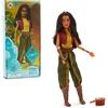 Disney Store, Bambola classica di Raya di Raya e l'ultimo drago da 28 cm, con i classici abiti e spazzola, completamente snodata, adatta per bambini dai 3 in su, prodotto con licenza ufficiale