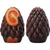 CZYY Dragon Egg Dice Jail - Set di 2 gabbie per dadi in resina, prigione di dadi e supporto per dadi cattivi, accessori unici, regalo per DND, gioco di ruolo da tavolo (uovo di drago)