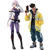 Tongyundacheng David Martinez Figura Lucyna Kushinada Action Figure Rebecca Statue Anime Modelli di personaggi fatti a mano Figurine da collezione in PVC Decorazione desktop