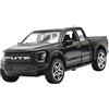 Generic Pickup Truck Giocattolo in Lega con 1/36 Modellino Macchina Collezione con Porte Apribili Trazione Posteriore Ruote Gommate Finitura Realistica, Nero