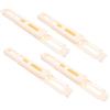 Amosfun Accessori per Domino Treno 4 Unitá in Plastica Beige Slot Automatico per Carte per Bambini per Giochi Creativi a Casa o Attività Scolastiche