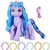 My Little Pony Giocattoli: Make Your Mark Izzy Moonbow See Your Sparkle Purple Pony Toy da 8 pollici, Unicorn Toys per ragazze e ragazzi di 5 anni e su, con suoni, musica e luci