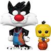 Funko POP! And Buddy: Space Jam 2- Sylvester And Tweety - Figura in Vinile da Collezione - Idea Regalo - Merchandising Ufficiale - Giocattoli per Bambini e Adulti - Movies Fans