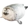 TOPLITHE Peluche Foca Blob, Peluche In Cotone Imbottito Con Animali Con Foche Paffute Cuscino Giocattolo Decorazioni for La Camera Carine Animali Dell'oceano Divano Letto Regali Bambini ( Color : C , Size : 40