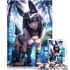LKASGCBY puzzle 2000 pezzi per adulti Anime Pharao Girl Antistress Vacanza in patria Uccidere il tempo Lista dei desideri con Babbo Natale 70x100cm