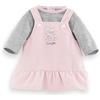 Corolle Robe et T-Shirt Bords de Loire - COROLLE - Vetements - Pour Poupon 36cm- Des 2 ans