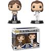 Funko Pop! Vinyl Wars-2 Pack Star Wars 2 Pack Han Solo & Leia - Figura in Vinile da Collezione - Idea Regalo - Merchandising Ufficiale - Giocattoli per Bambini e Adulti - Movies Fans