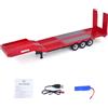 TOUCAN RC HOBBY Semirimorchio in plastica a 3 assi 1502 per 1/18 radiocomandato rimorchiatori HUINA 1501 RC camion auto parti di aggiornamento per hobby