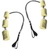 PEHHAH Triple Weka Poi Fire Poi - Fire Show Prop Fire Juggling Equipment Flow Arts Set di 2