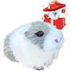 Arroopu Criceto Di Peluche,Cartone Animato Realistico E Morbido - Criceto Peluche | Per Compagnia Conforto Bambini Amanti Degli Animali Collezionisti Casa Ufficio Camera Da