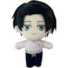 Zhongkaihua JJK Okkotsu Yuta Peluche 25 cm Cuscino in peluche Anime PP cotone morbido imbottito auto casa decorazione natalizia regalo di compleanno