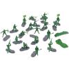 Luwecf 20 Modelli di Soldati in Scala 1/35 per Bambini e Adulti, Miniature da Collezione per attività di apprendimento fantasiose, Verde