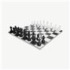 Uber Games Ubergames - Gioco di scacchi da giardino XXXL, pezzi di scacchi grandi fino a 30 cm, impermeabili e resistenti ai raggi UV, pezzi degli scacchi e tappetino