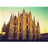 YU GONG FANG Puzzle da 1000 pezzi Puzzle Duomo di Milano Giocattolo in legno Regalo Decorazioni per la casa