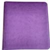 docsmagic.de PRO-Player 12-Pocket Playset Zip-Album Purple - 480 Card Binder - MTG - PKM - YGO - Cerniera Porpora