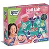 Clementoni Scienza e Gioco Lab - Nail Lab, Kit Scientifico per Creare Smalti Personalizzati, per Bambine 8+ Anni, Gioco con Glitter, Coloranti e Smalto Fluo, Made in Italy, Lingua Italiana, 19326