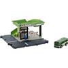 Matchbox - Stazione degli Autobus, Playset Base con 1 Veicolo Incluso, Giocattolo per Bambini 3+ Anni, HDL08