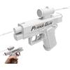 CHENRI Prank Water Gun, Prank Gun, Prank Squirt Guns, Scioccheria Pistola ad acqua, Pistola Ad Acqua Bidirezionale, Giocattolo a spruzzo d'acqua divertente per adulti e bambini (Bianco)