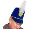 gifyym Cappello da majorette, marching band, accessorio per feste sportive e celebrazioni, accessorio per costume per scuola, palcoscenico, feste e Halloween, comodo cappello in poliestere per bambini