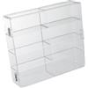 Perfeclan Espositore per Esposizione Che Contiene Fino a 8 Auto Giocattolo pressofuse in Scala 1/64, Organizer da banco, cubo espositore per modellini di Auto