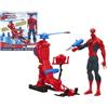 SPIDER-MAN Hasbro - Spiderman Elicottero con Personaggio 30 Cm