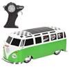 Maisto Furgone radiocomandato Volkswagen Combi, scala 1:24, replica ufficiale, batteria ricaricabile inclusa, telecomando 6 direzioni, design classico retrò e finiture realistiche