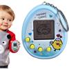 Generic Macchina virtuale per animali domestici, 168 animali domestici, gioco portatile retrò, 9 modalità di alimentazione, giocattolo elettronico in stile retrò anni '90, gioco interattivo per animali