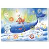 AKENA Puzzle PINOCCHIO by goccioline. 1080 pezzi 48.5 x 68.5 cm ca. Puzzle con balena e pinocchio.