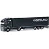 herpa Modellino Camion Volvo FH 16 GL XL 2020 autocarro frigorifero GESUKO, Miniatura in scala 1:87, pezzo da collezione, Made in Germany, plastica