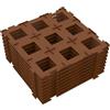 Feldherr Mattonella Spugna pretagliata Compatibile con Carcassonne - ad Incastro, Amount:9 PCS.